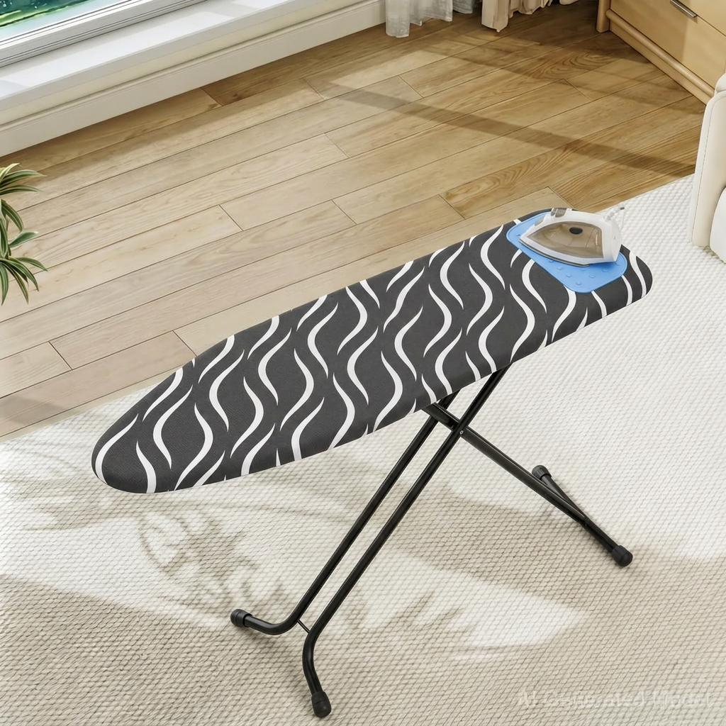 APEXCHASER Ironing Board Full Size, Iron Board with Silicon Rest, Foldable Ironing Boards Standard Size,…